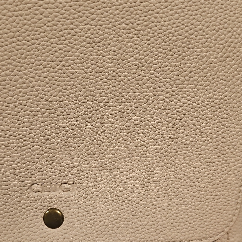 Elegant Cream Crossbody Bag with Colorful Strap - Picture 2 of 4